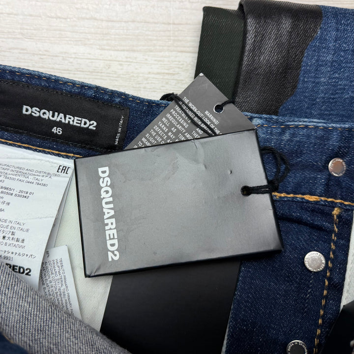 NWT - Dsquared2 'Skater Jean' Camouflage Print Jeans- Size 30