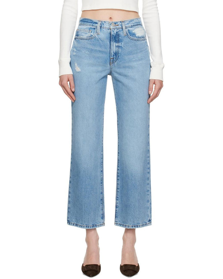 NWT- Frame Denim 'Le Jane Ankle'  Distressed Jeans -Size 33