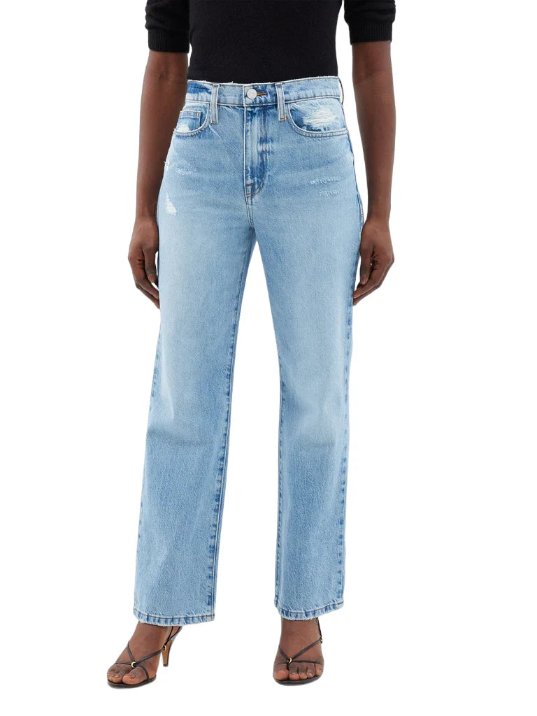 NWT- Frame Denim 'Le Jane Ankle'  Distressed Jeans -Size 33