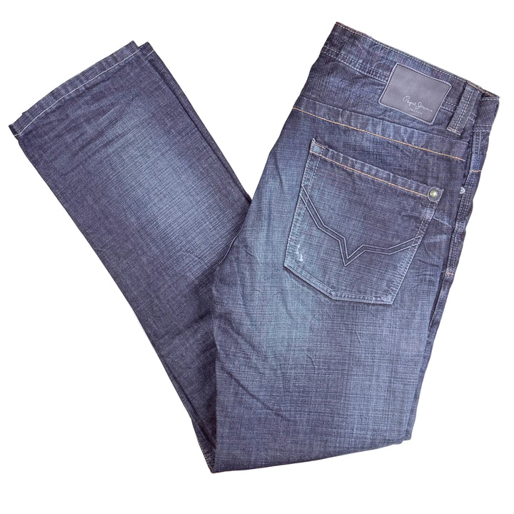 Pepe London Mens Regular Fit 'Cash' Jeans- Size 33R