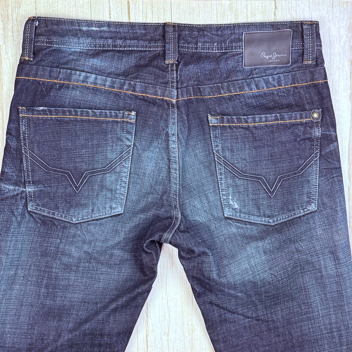 Pepe London Mens Regular Fit 'Cash' Jeans- Size 33R
