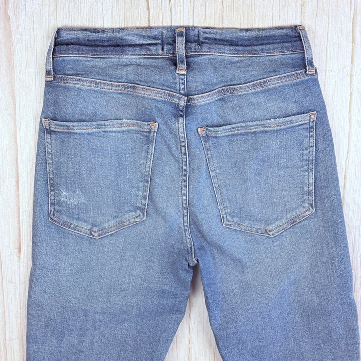 AGOLDE 'Sophie' High Rise Skinny Busted Knee Jeans- Size 26