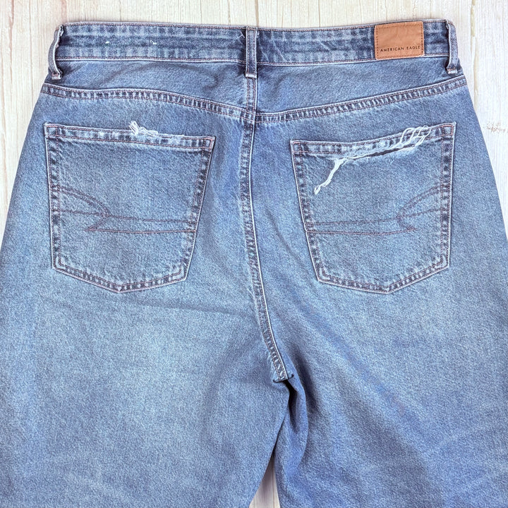 American Eagle 'Balloon' Barrel Leg Jeans- Size 16