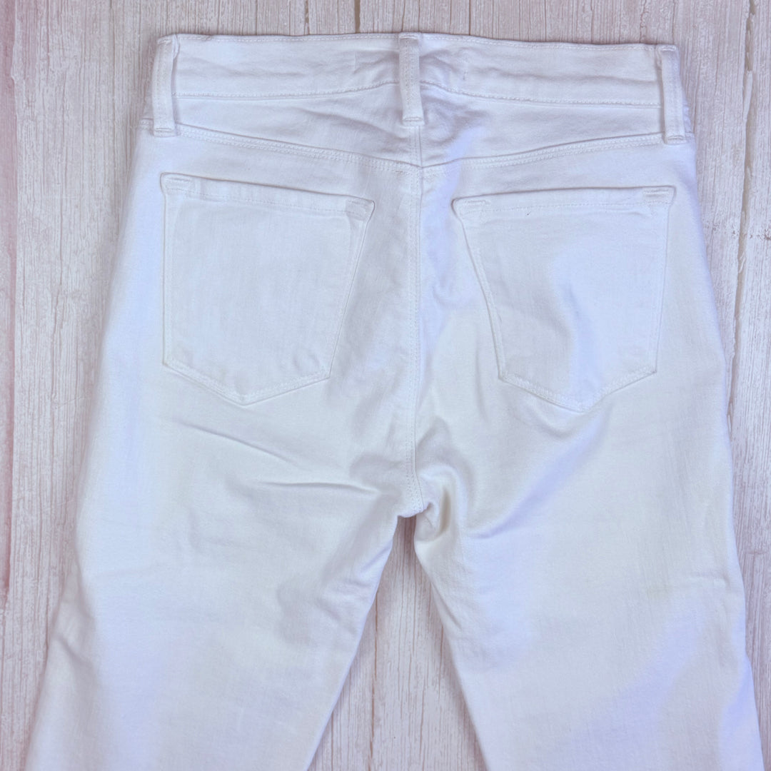 J Brand 'Skinny Leg' Mid Rise White Jeans - Size 26