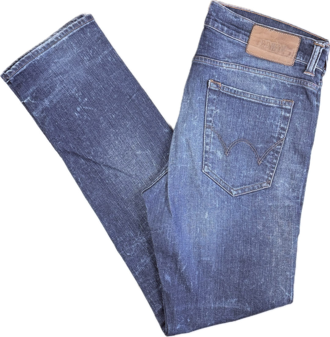 Edwin Japan 'Edwin ED-80' Stretch Straight Jeans -Size 33