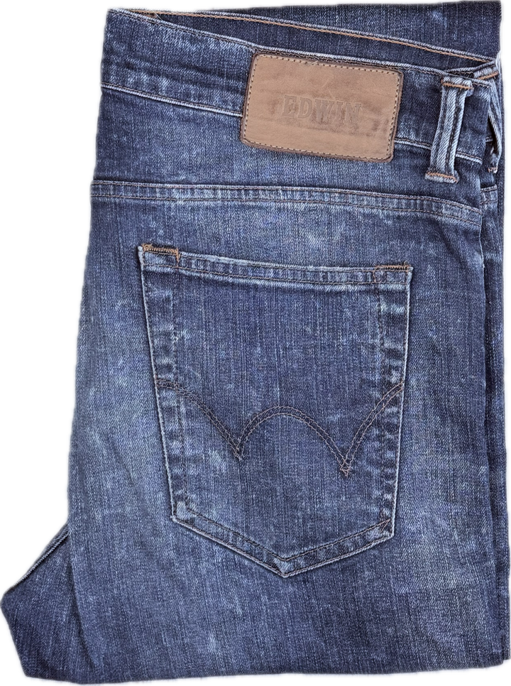Edwin Japan 'Edwin ED-80' Stretch Straight Jeans -Size 33