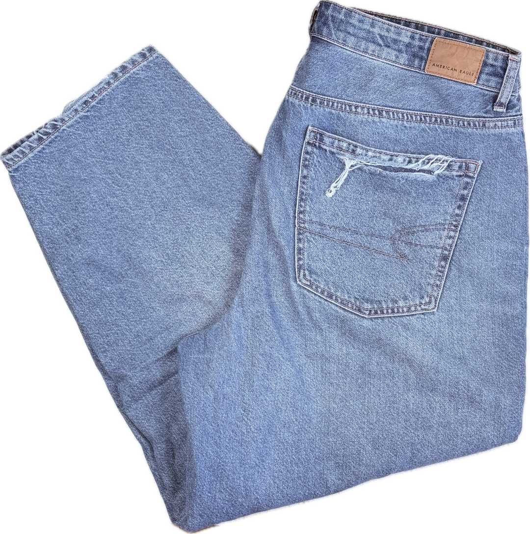 American Eagle 'Balloon' Barrel Leg Jeans- Size 16