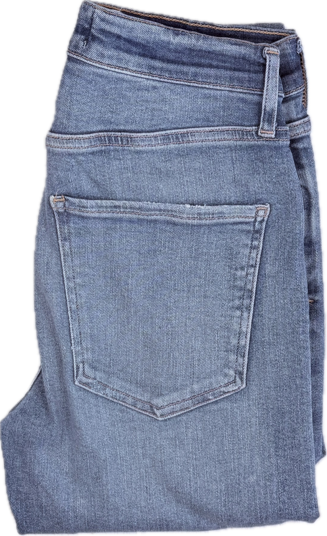 AGOLDE 'Sophie' High Rise Skinny Busted Knee Jeans- Size 26