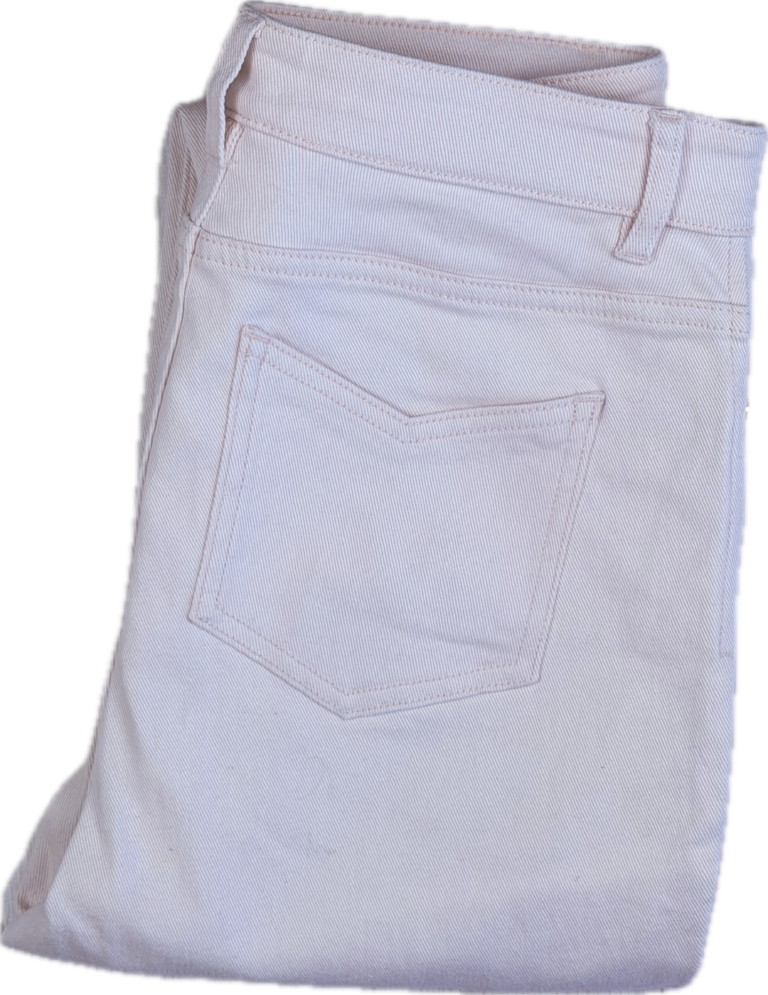 J Brand 'Skinny Leg' Mid Rise White Jeans - Size 26