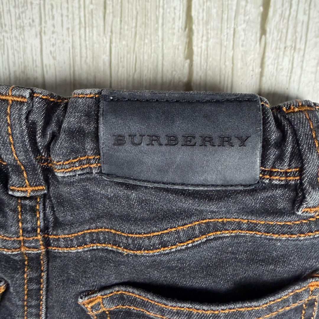 Burberry London Baby Jeans Nova Check Cuff - Size 18M