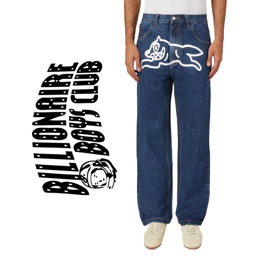 NWT - Billionaire Boys Club Ice Cream 'Running Dog' Jeans- Size 34"