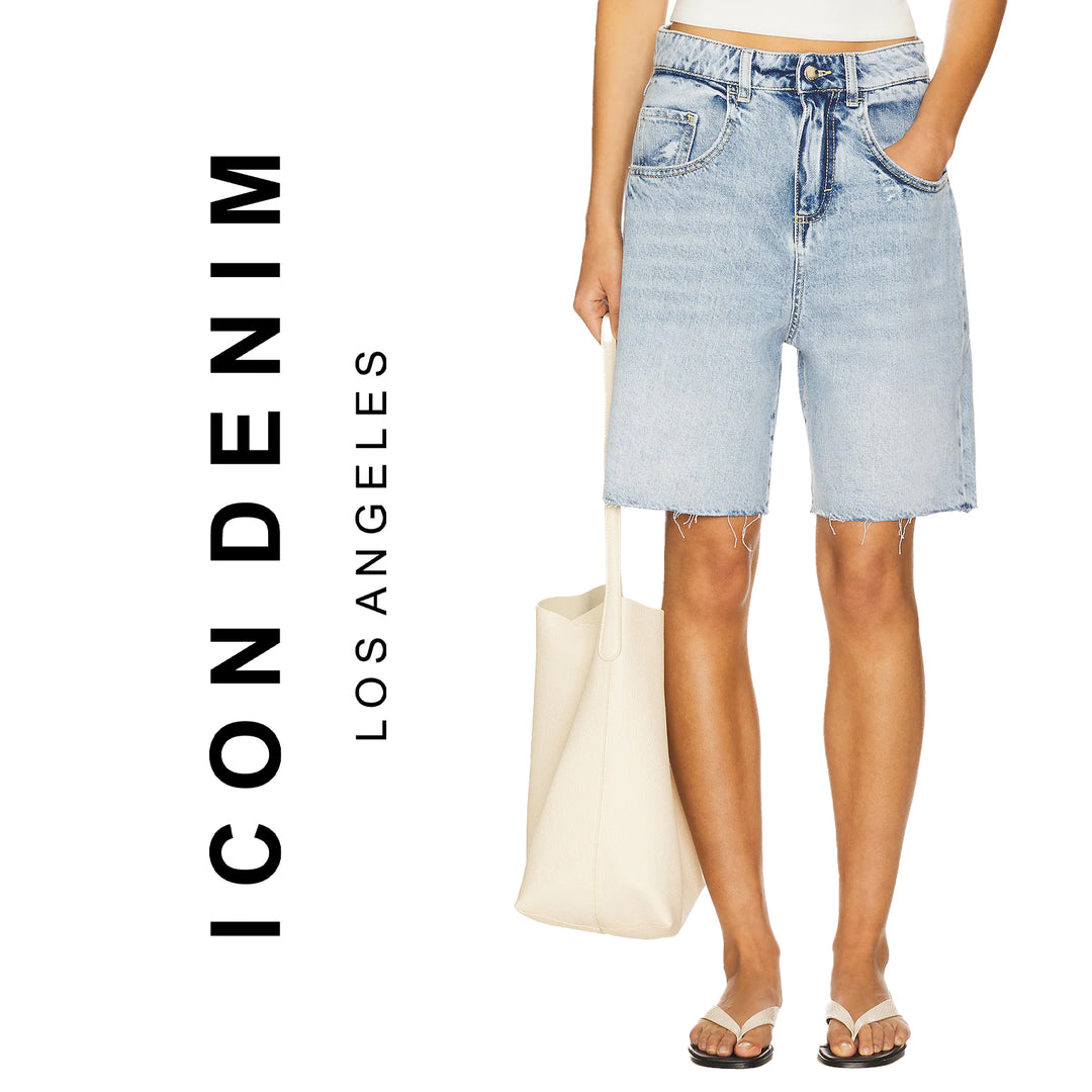 NWT- Icon Denim 'Lea' Denim Shorts- Size 24