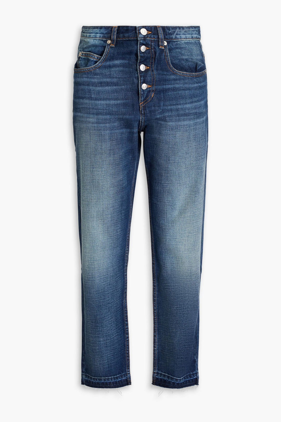 NWT- Isabel Marant Etoile 'Beldon' Exposed Button Jeans -Size 34FR suit 8AU