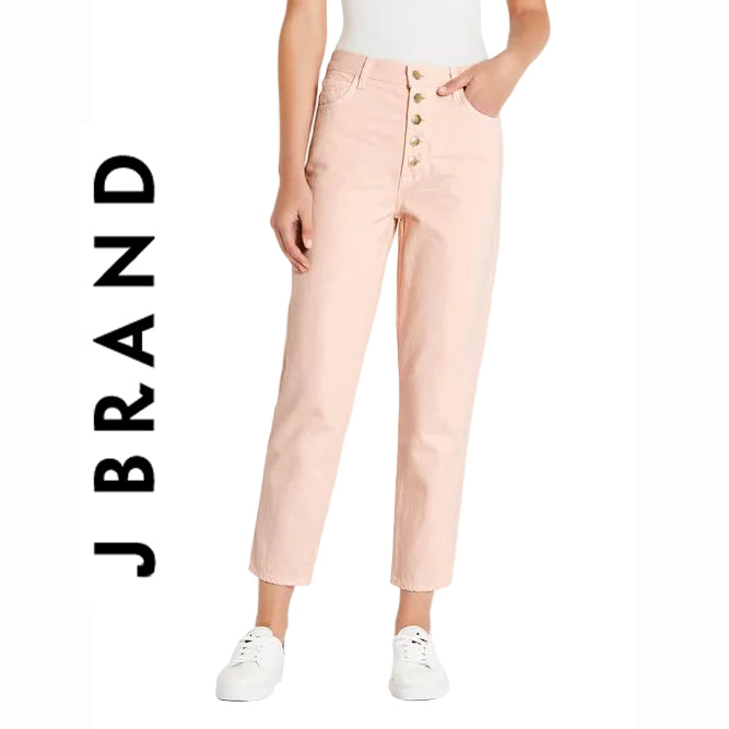 NWT- J Brand 'Heather' High Rise Slim Pink Jeans- Size 25