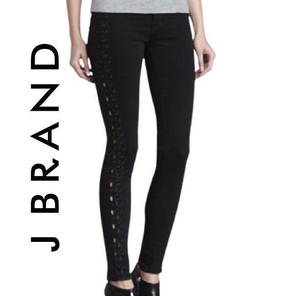 NWT- J Brand 'Helena' Mid Rise Embroidered Jeans- Size 27 - Jean Pool