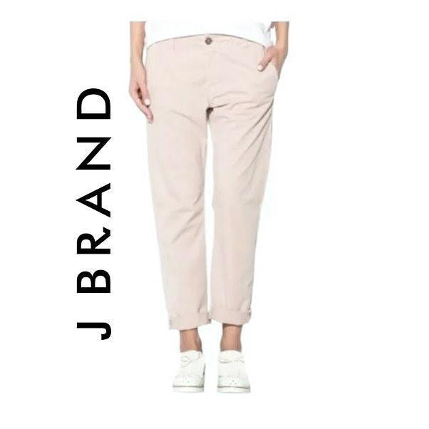 NEW - J Brand Womens 'Inez' Cream Crop Chino -Size 26 - Jean Pool