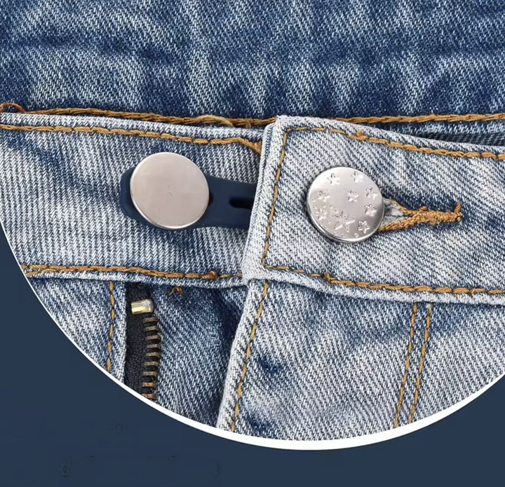Jeans Waist Extender Double Button - Mending is better than ending!