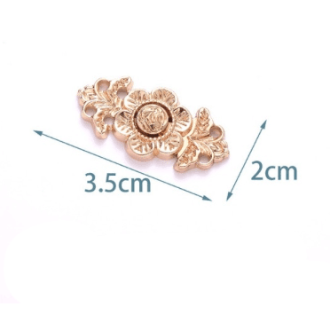 Flower Waist Cinch Set Gold Design Repair Kit - Jean Pool