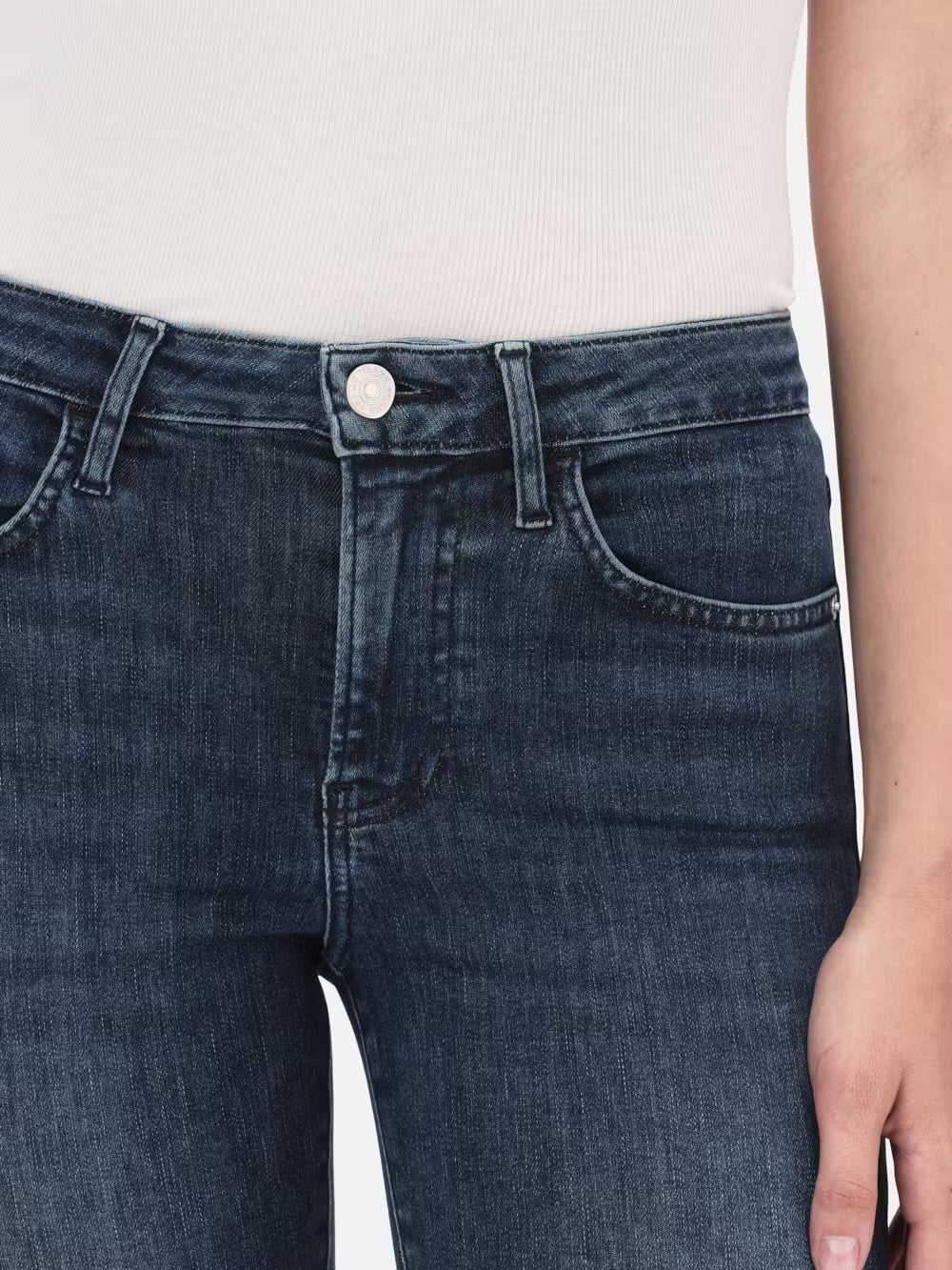 NWT- Frame Denim 'Le Crop Mini Boot' Moonstone Jeans  -Size 23