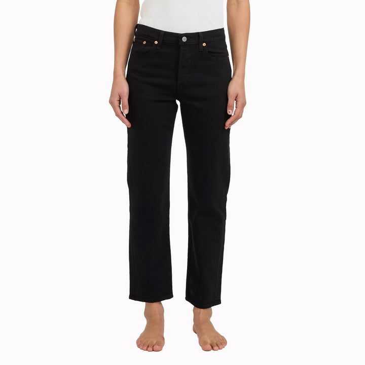 Levis Ladies ‘Wedgie Straight’ Black Jeans - Size 30