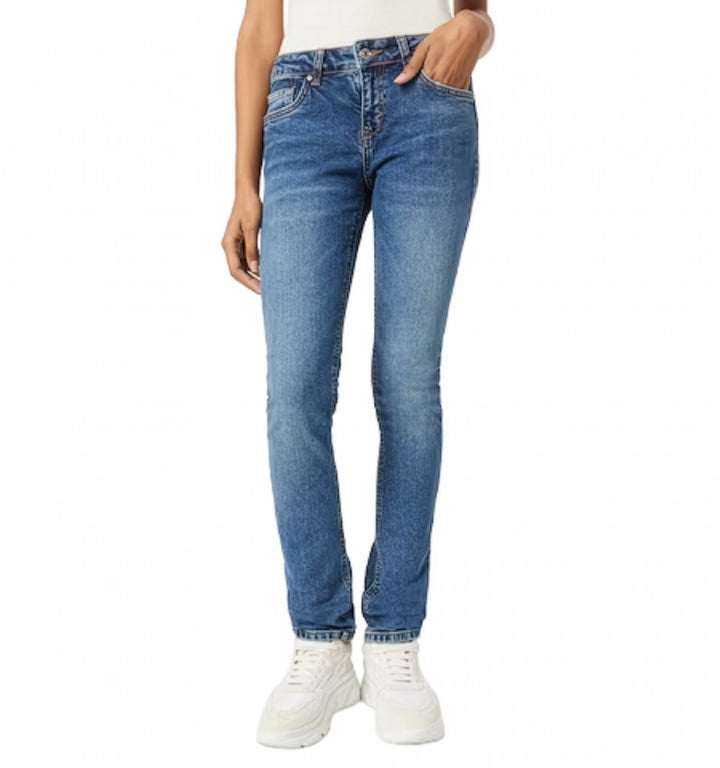 LTB Ladies 'Aspen Y' Mid Rise Slim Straight Jeans -Size 28R