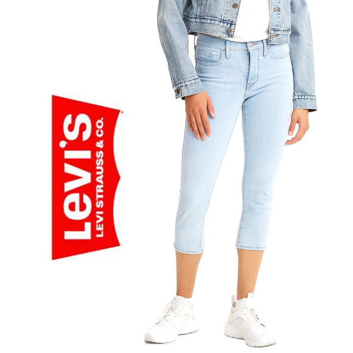 NWT - Ladies Levis 311 Shaping Skinny Capri Jeans - Size 26