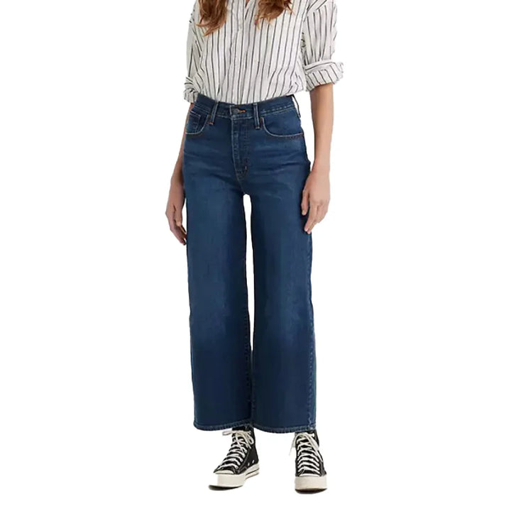 Levis  'High Rise Wide Leg' Jeans -Size 29
