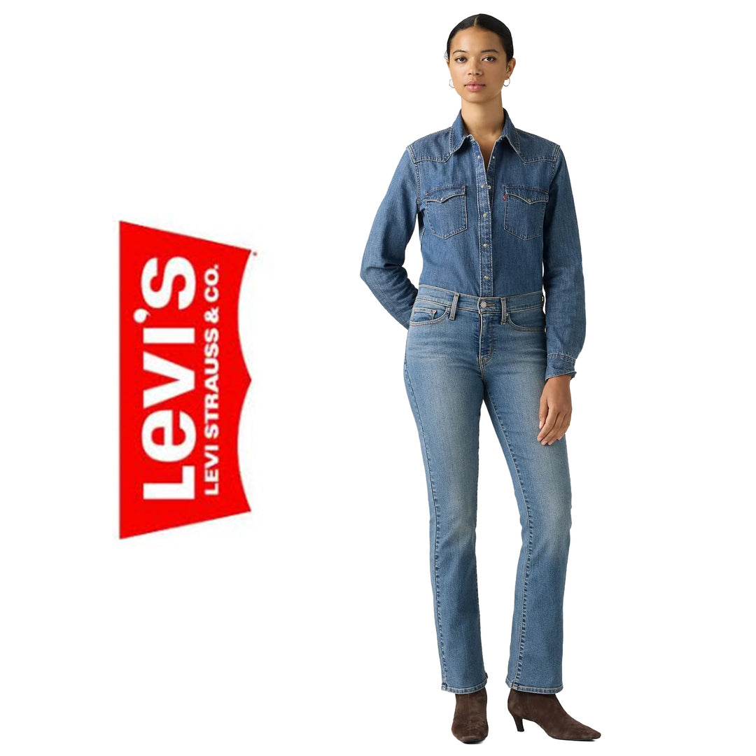 NWT- Levis 315 Shaping Bootcut Stretch Jeans- Size 32