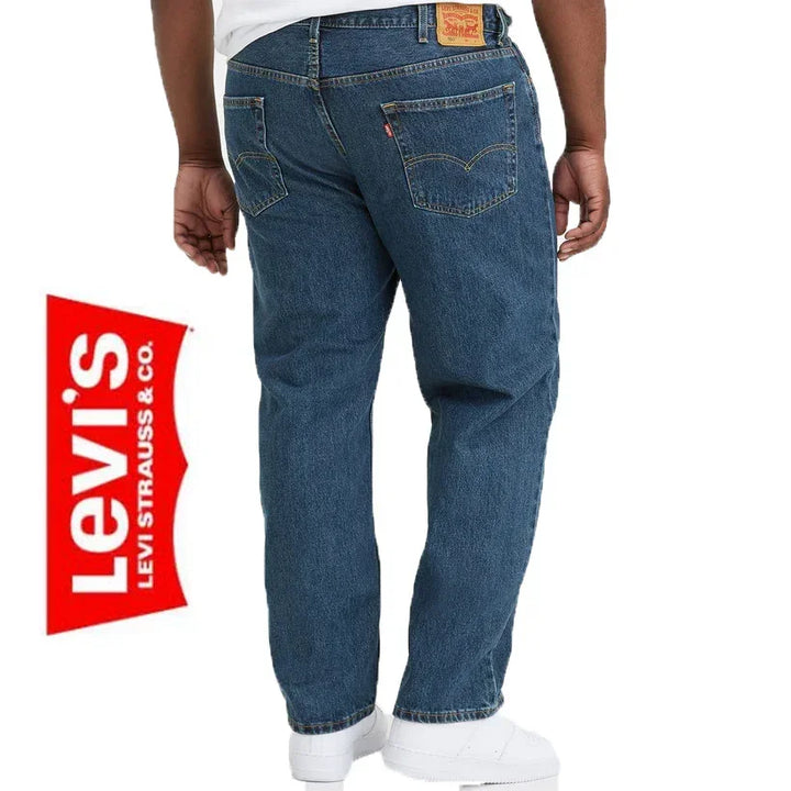 NWT - Levis 501 Big & Tall Classic Button Fly Jeans B&T - Size 54/32