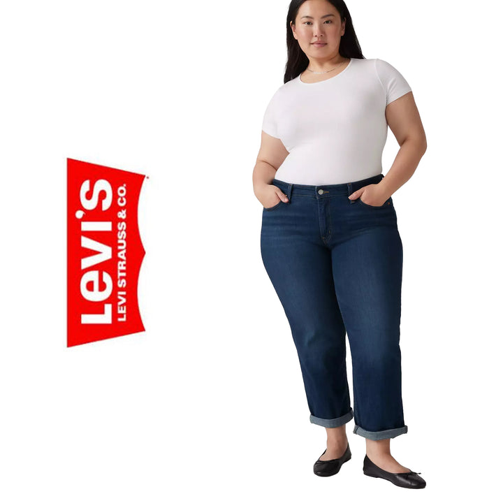 NWT - Levis Boyfriend Mid Rise Jeans - +Size 24W