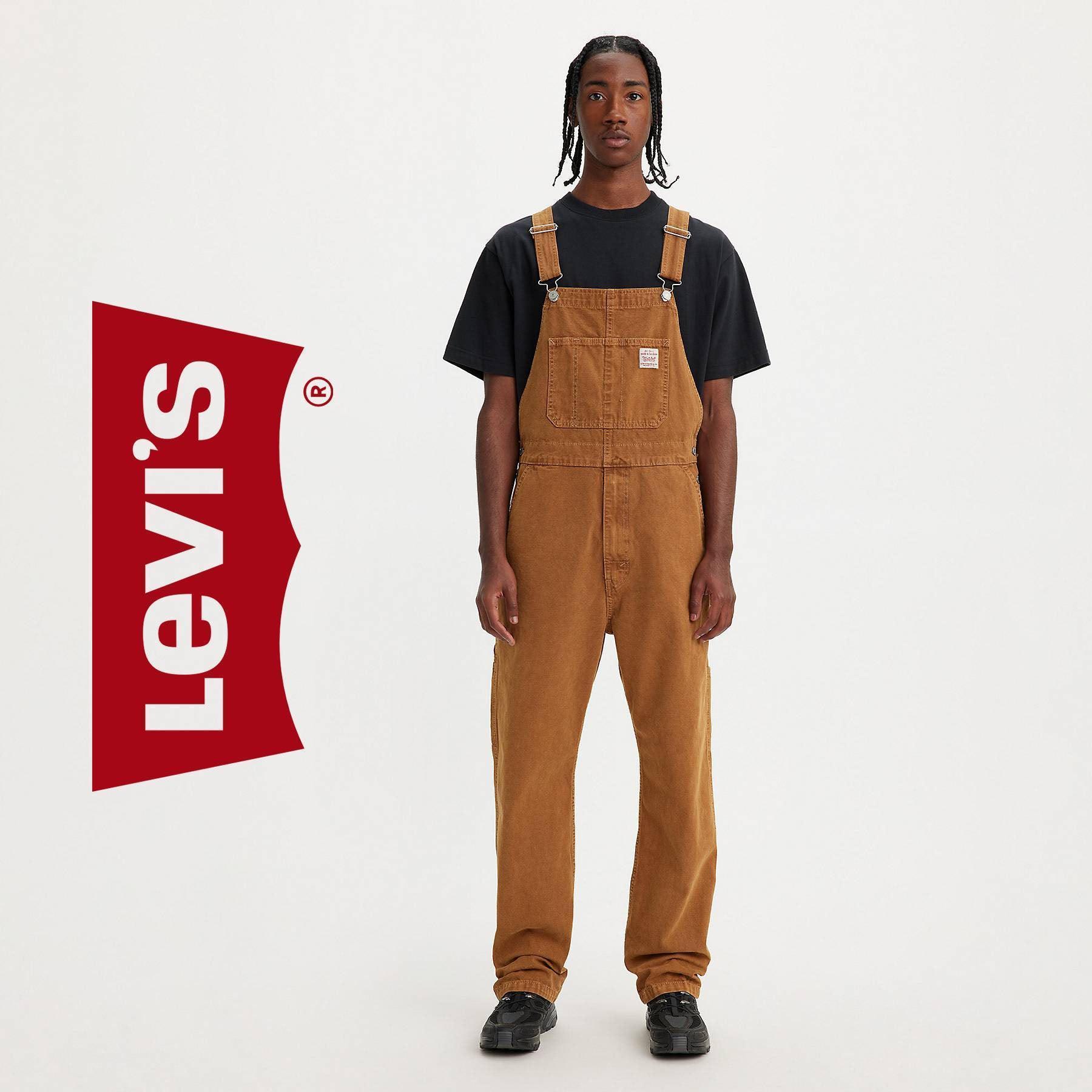 NWT Levis Workwear Capsule Ginger Tan Overalls Size S Jean Pool