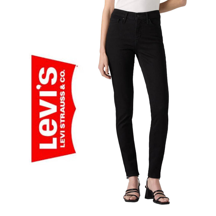 NWT -Levis 310 Shaping Super Skinny Black Jeans - Size 24/32
