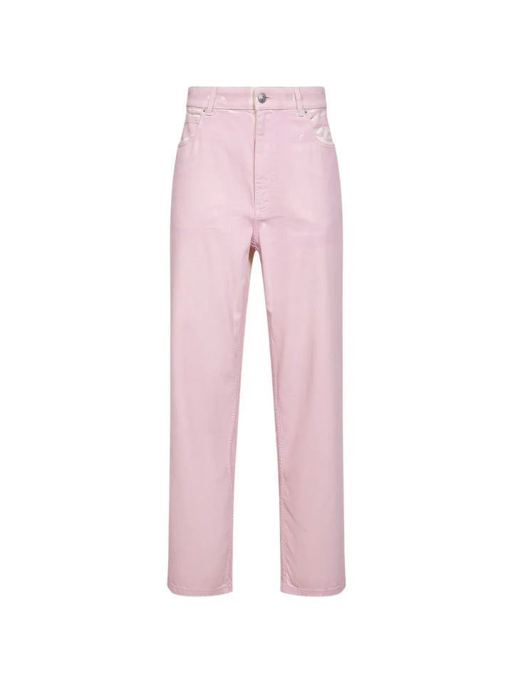 NWT - Marni Italy Pink Candy Straight Jeans- Size M