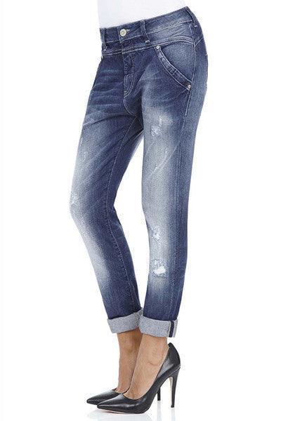 Mavi  'Leona' Ladies Slouchy Boyfriend Denim Jeans -Size 24/30