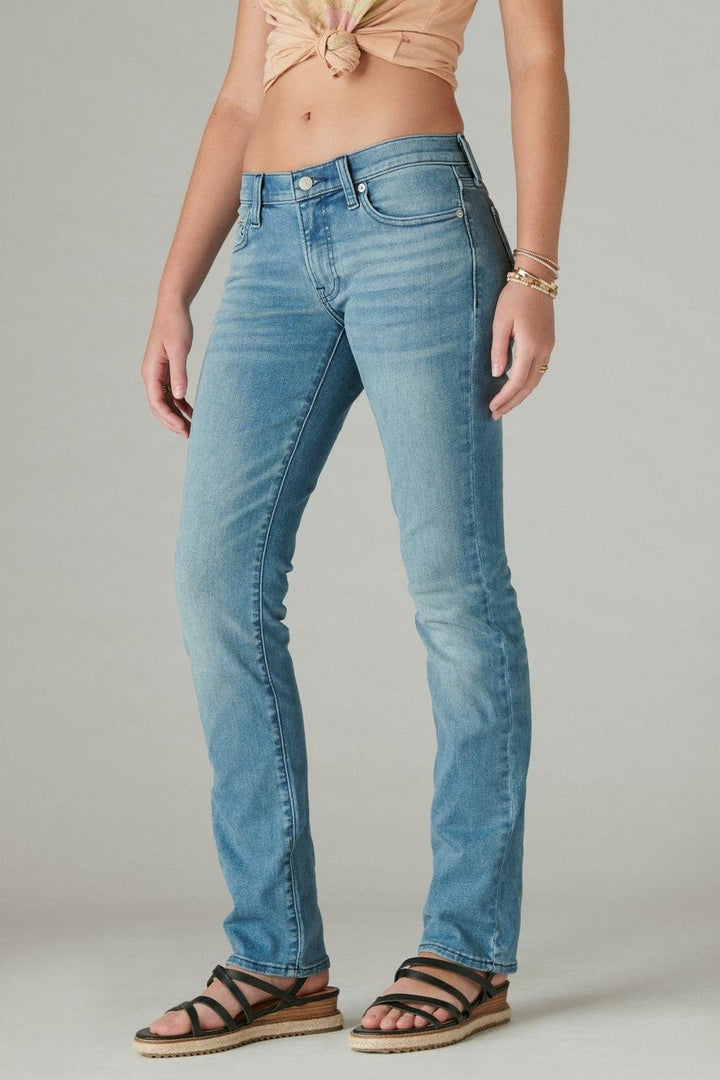 NWT- Lucky Brand "Sweet" Mid Rise Straight Jeans- Size 29