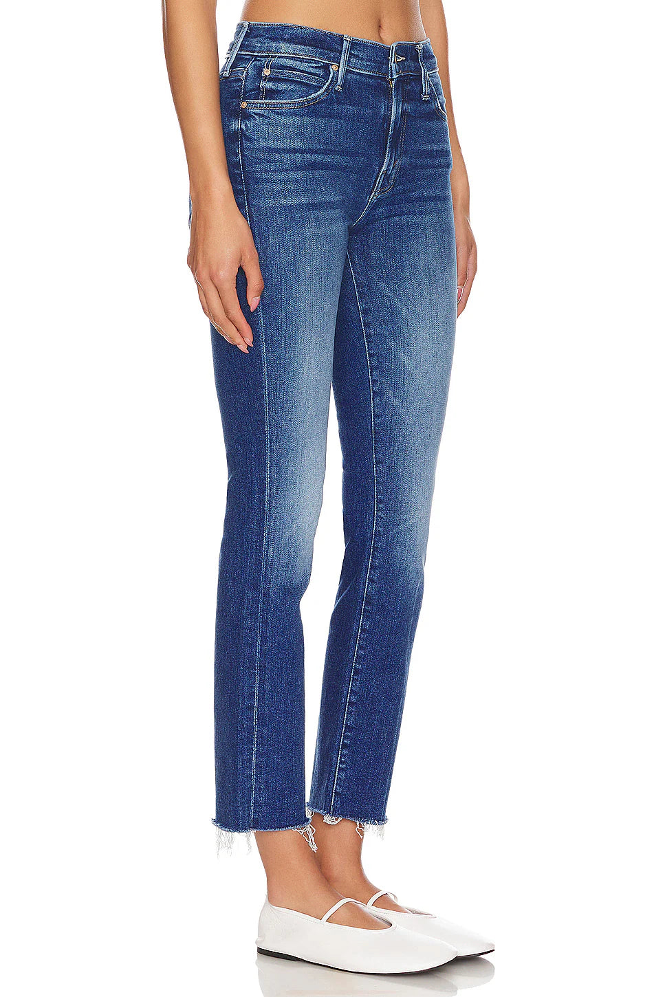 NEW -  Mother 'The Rascal Ankle Fray' Opposites Attract Jeans - Size 27