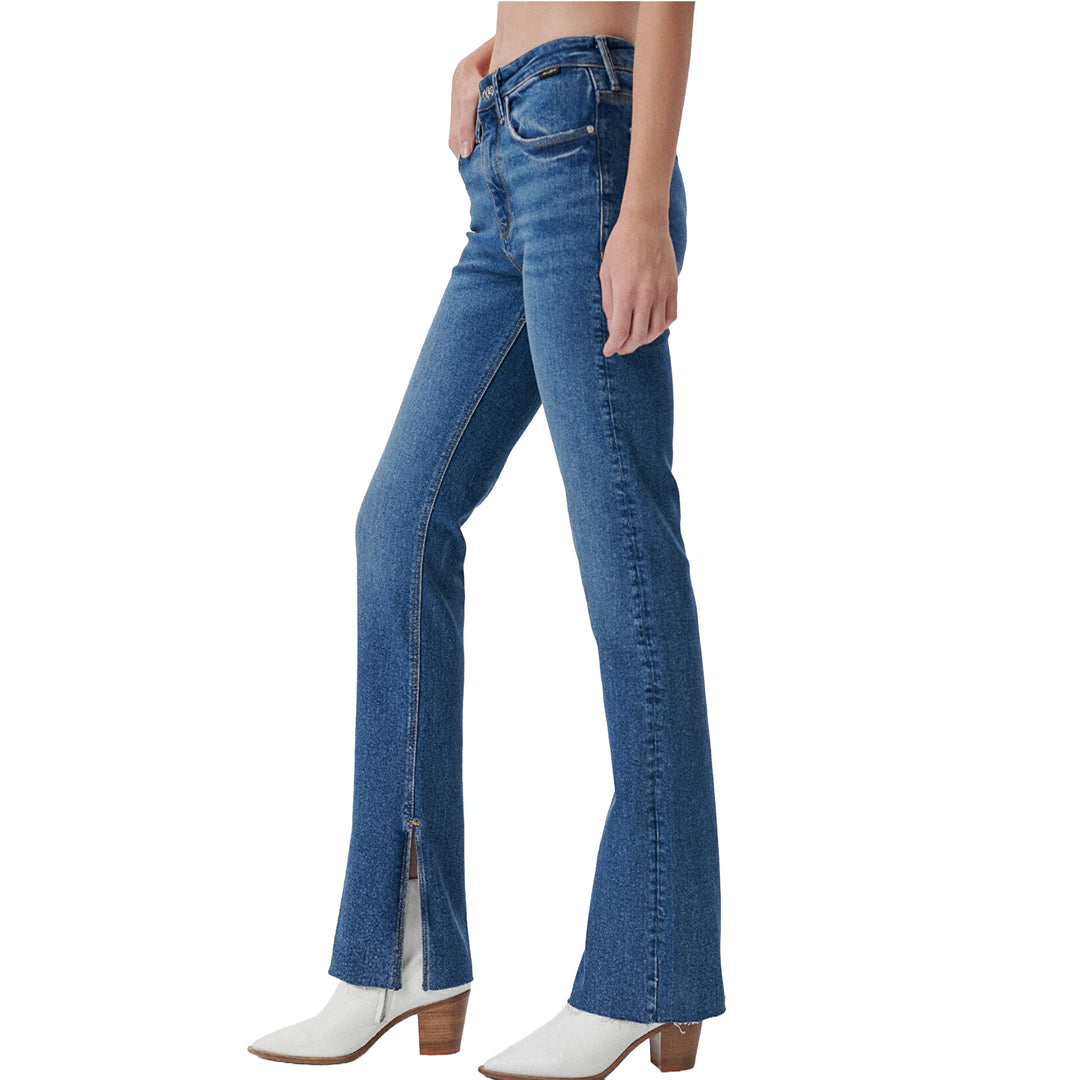 NWT -  Mavi Gold 'Maria Slit' High Rise Flare Jeans -Size 25/32