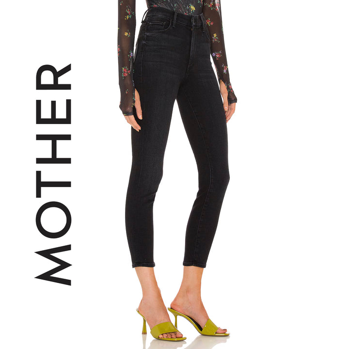 NWT - Mother 'High Waisted Looker Ankle' Encounters at Night Jeans - Size 24