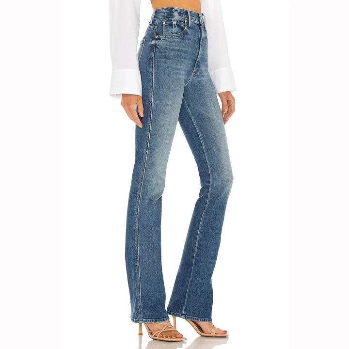 Mother "High Waisted Smokin' Double Heel" Flare Jeans - Size 27