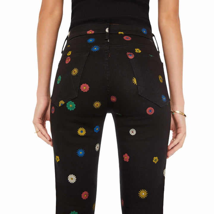 NEW - Mother 'The Insider Flood' Fresh as a Daisy Jeans - Size 27