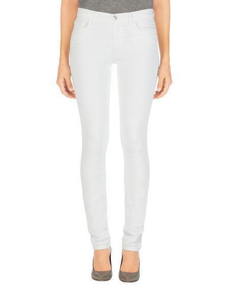 J Brand 'Skinny Leg' Mid Rise White Jeans - Size 27 - Jean Pool