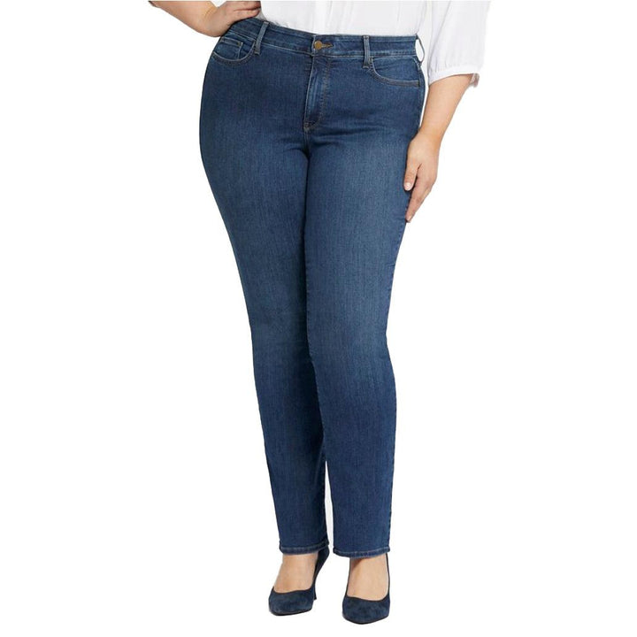 NYDJ 'Lift & Tuck' MARILYN Straight Leg Jeans -Size 14US suit 18AU