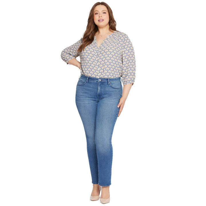 NYDJ - Lift & Tuck 'Sheri Slim' Straight Leg Jeans -Size 10 US suit AU 14