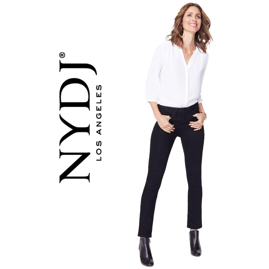 NWT - NYDJ 'Sheri Slim 'Jeans in Dark Wash -Size  6US or 10AU