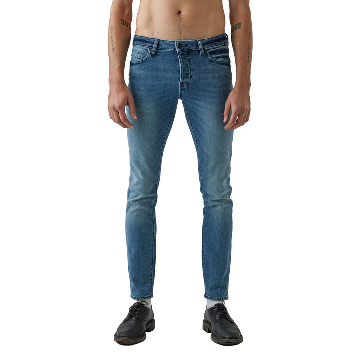 NEUW Mens 'IGGY Skinny' Stretch Utility Blue Jeans - Size 32/32