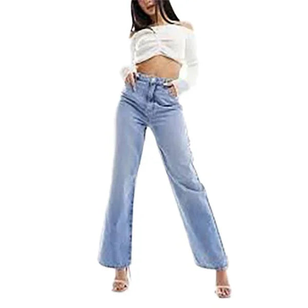 New Look Ladies 'Wide Leg' Tall Jeans  -Size 10