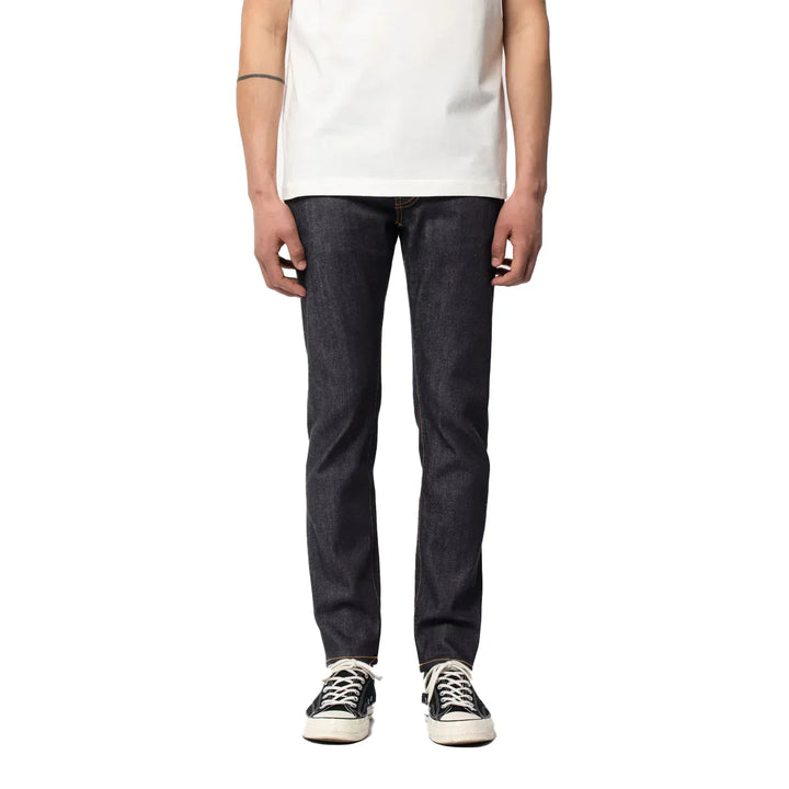 Nudie 'Lean Dean' Dry Indigo Indigo Wash Organic Cotton Jeans- Size 34/32