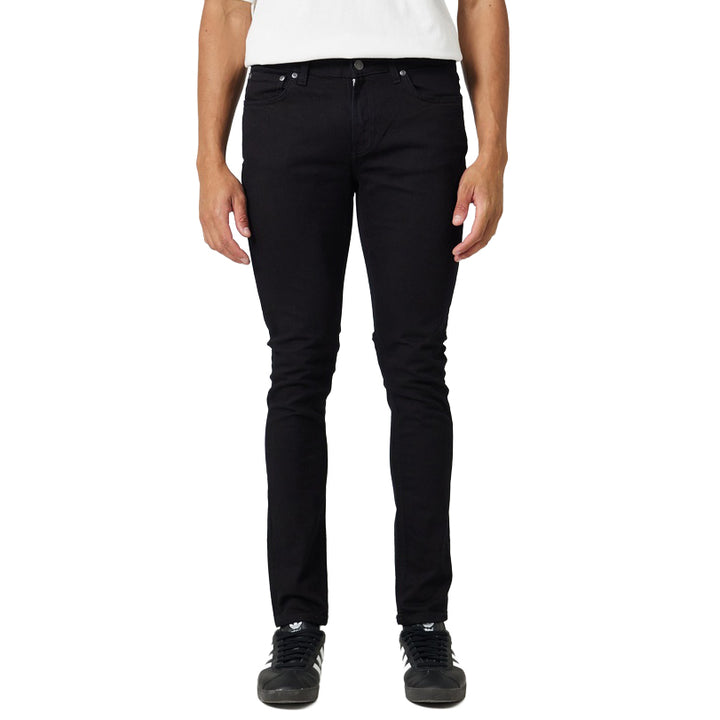 Nudie 'Skinny Lin' Black Black Wash Denim Jeans- Size 30/32