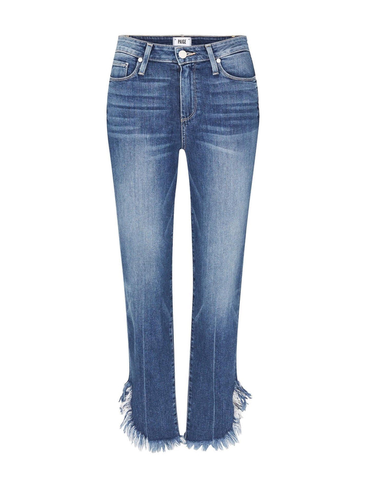 Paige Denim 'Hoxton Straight Ankle' Fray Hem Jeans - Size 28 - Jean Pool