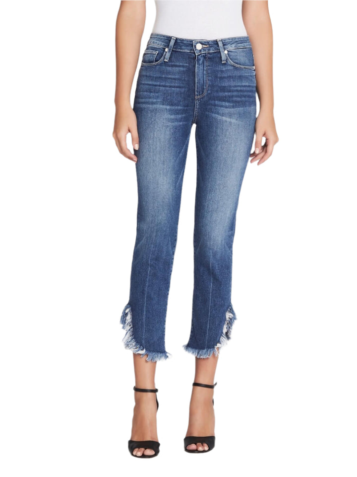 Paige Denim 'Hoxton Straight Ankle' Fray Hem Jeans - Size 28 - Jean Pool